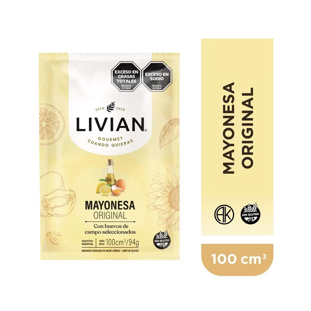 MAYONESA LIVIAN 100 CM3
