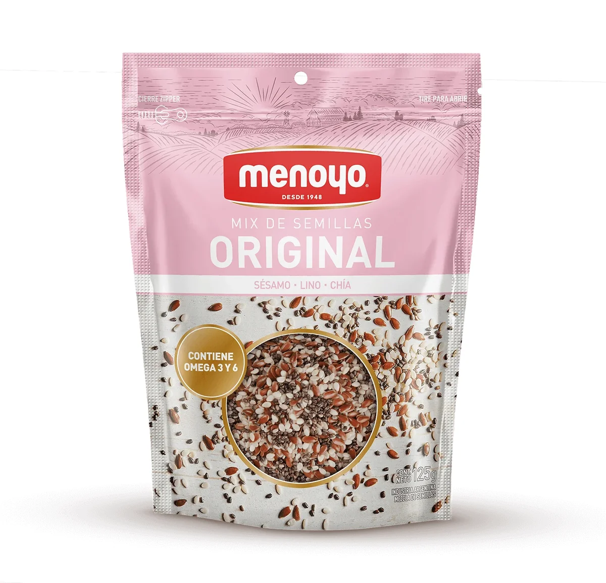 SEMILLAS MIX ORIGINAL MENOYO 125GR