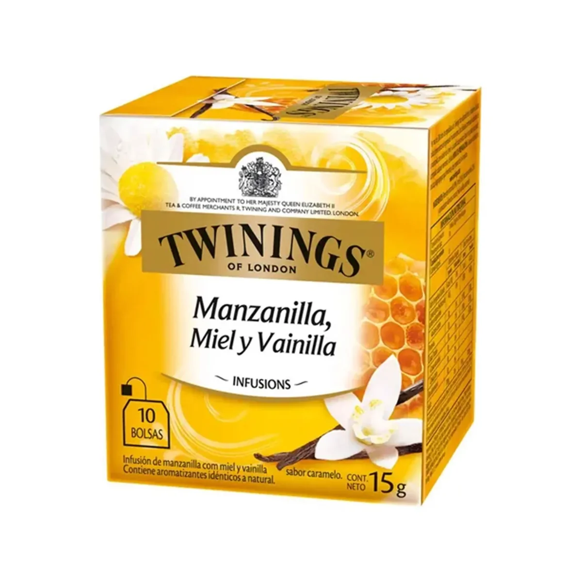 TWININGS MANZANILLA-MIEL-VAINILLA