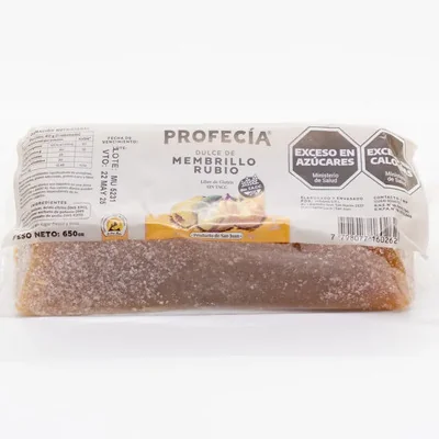 LINGOTE DE MEMBRILLO PROFECIA 650GR