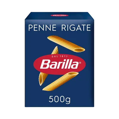 FIDEOS BARILLA PENNE RIGATE 500 GR