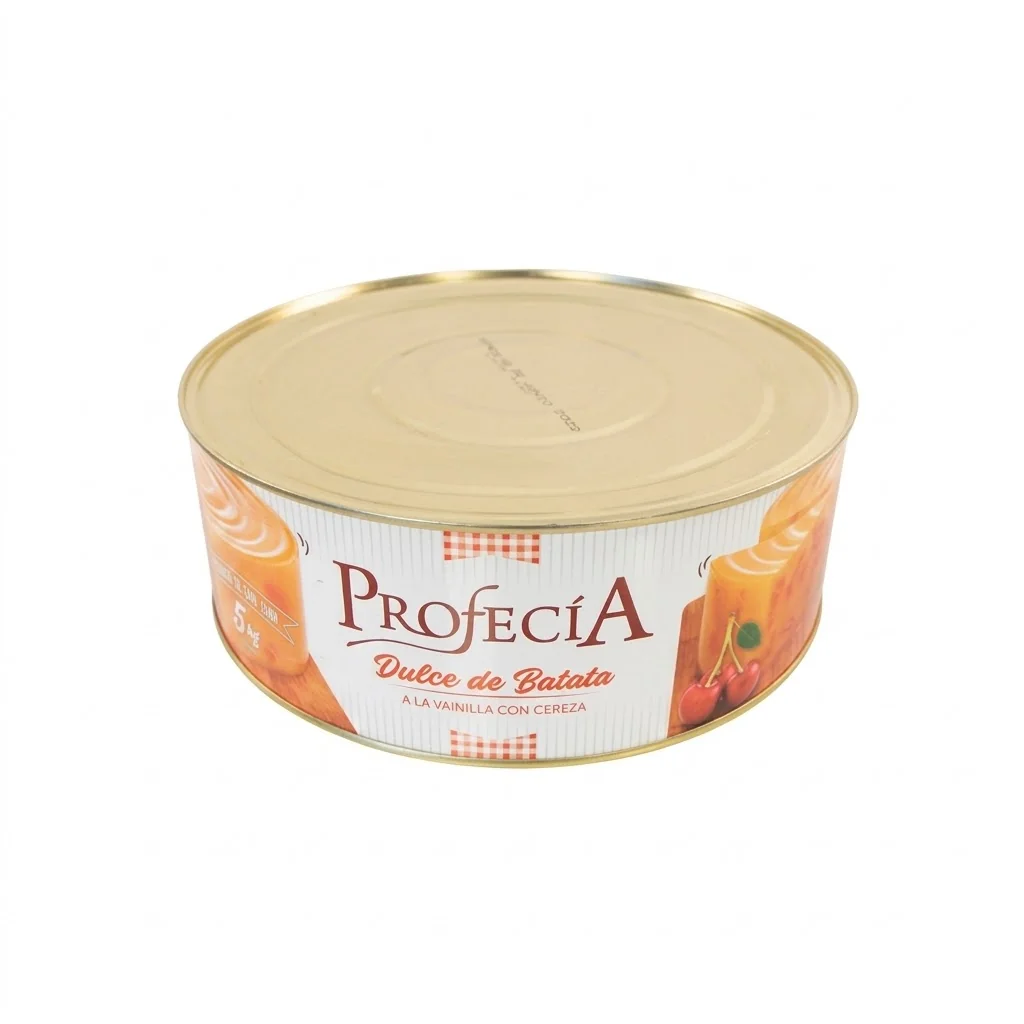 DULCE DE BATATA CON CEREZA LATA X 5KG