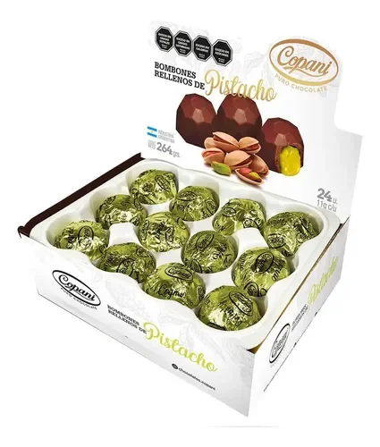 DISPLAY BOMBON PISTACHO X 24 UN