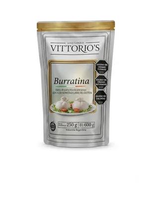 BURRATINA 2U. DOY PACK 250 GR VITTORIOS