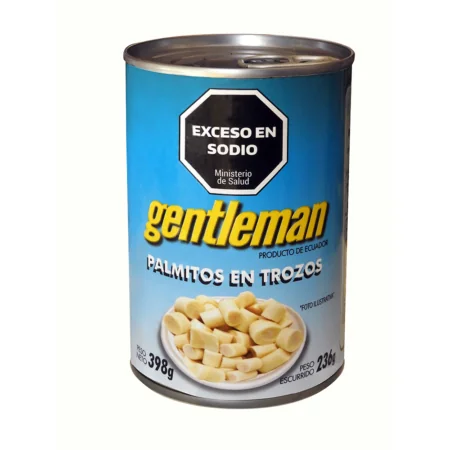 PALMITOS EN TROZOS GENTLEMAN 400 GR.