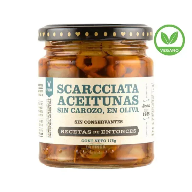 ACEITUNA SCARCCIATA RECETAS 175 GR