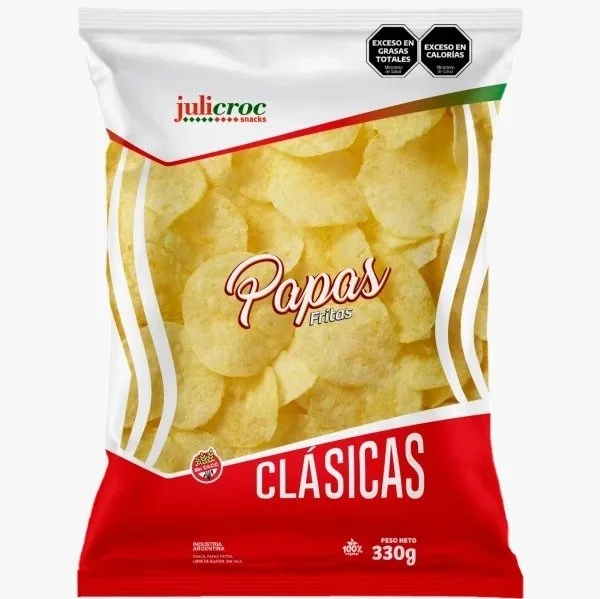 PAPAS FRITAS CLASICAS JULICROC 330 GR