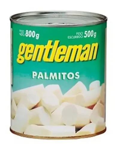 PALMITOS ENTEROS GENTLEMAN 800 GR.