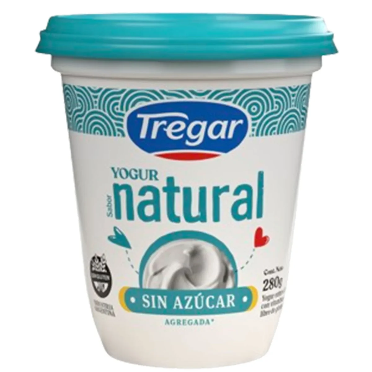 YOGUR NATURAL TREGAR 280 GR.