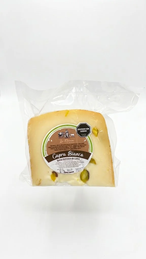 CABRA SEMIDURO CON PISTACHOS