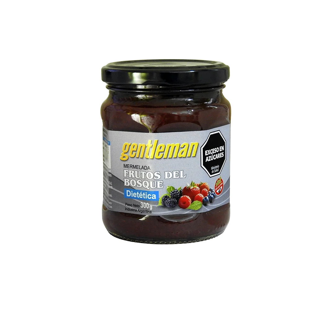 MERMELADA FRUTOS DEL BOSQUE LIGHT GENTLEMAN 300GR