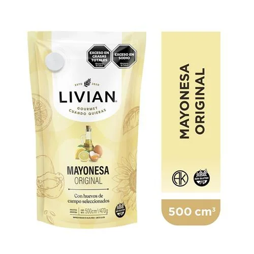 MAYONESA LIVIAN 500 CM3